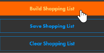 Click Build Shopping List to generate a list